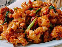 RESEP KEMBANG KOL CRISPY DENGAN SAUS PEDAS MANIS