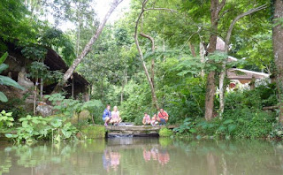 Chiang Mai, Wat Sakithaka o Wat Pha Lat o el Templo de la Roca Inclinada.