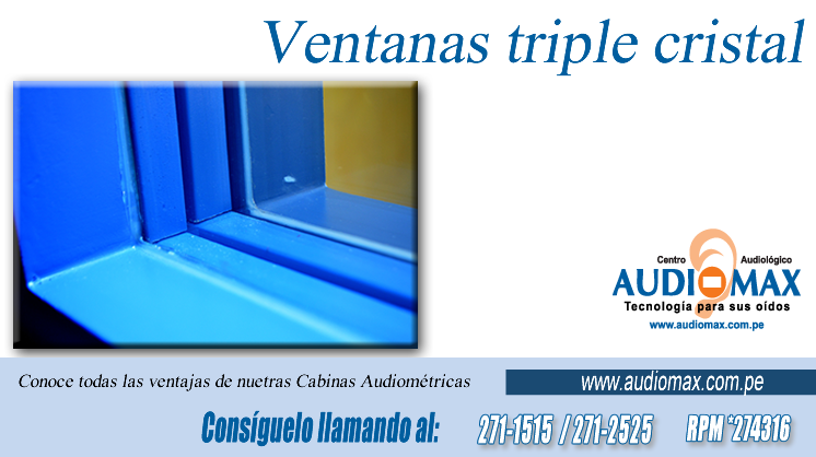 Ventanas triple cristal