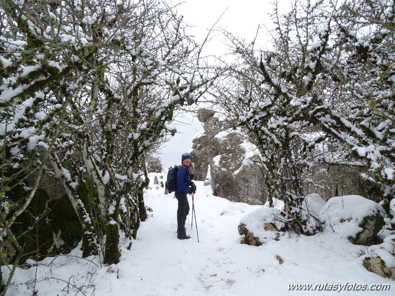 El Torcal nevado