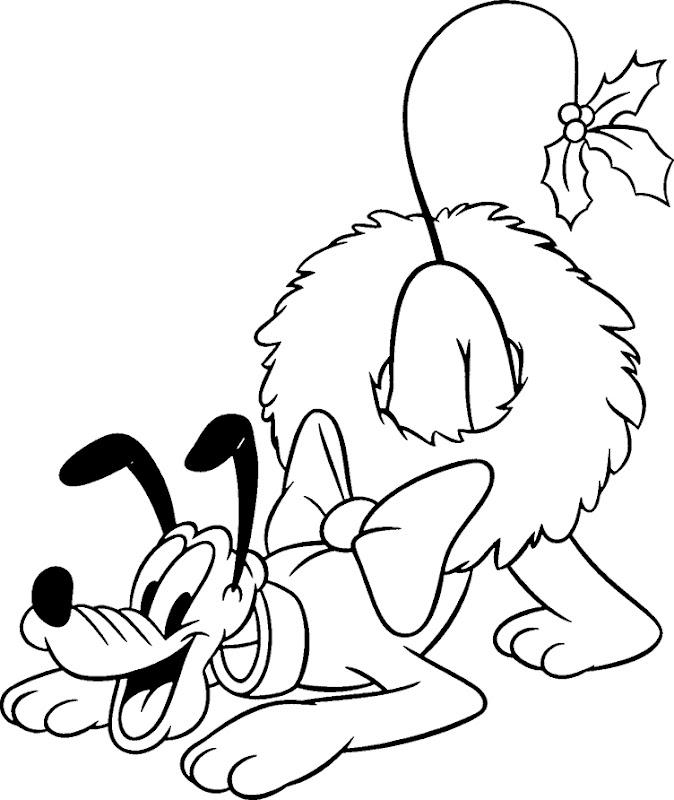 Pluto Mickey Mouse | Disney Coloring Pages Picture title=