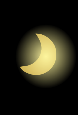 éclipse de soleil (illustration)