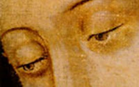 Our Lady of Guadalupe's eyes