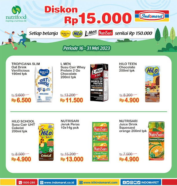 Promo NutriFood Indomaret 16-31 Mei 2023