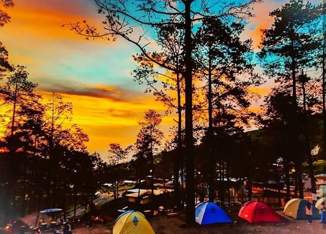 camping ground the lawu park