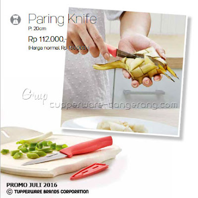 Paring Knife  ~ Katalog Tupperware Promo Juni 2016