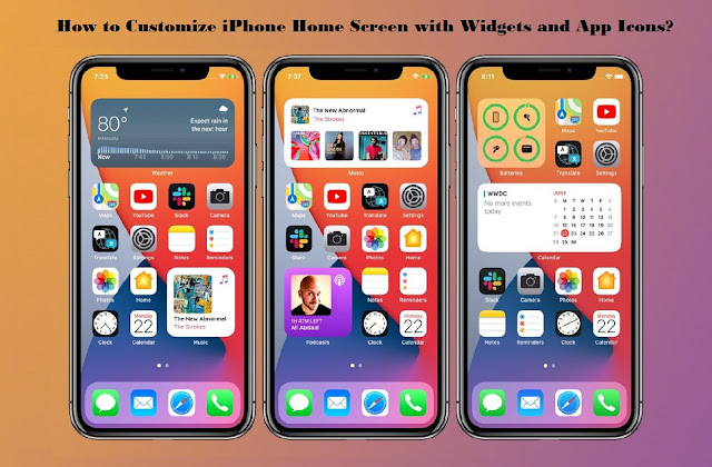 How to Customize iPhone Home Screen with Widgets and App Icons?