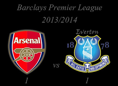 Arsenal vs Everton Barclays Premier League 2013