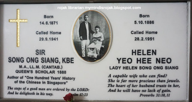 Sir Song Ong Siang and Lady Helen
