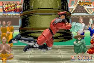 Figura articulada de M. Bison con Psycho Power del videojuego Ultra Street Fighter II fabricada Storm Collectibles