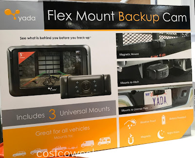 Make going in reverse in your car a lot easier with the Yada Flex Mount Backup Camera