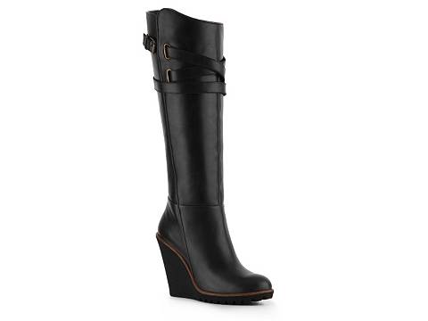 Boot Nation: KNEE HIGH BOOT SHOPPING MONTH - DSW Shoes: Wedge Boots ...