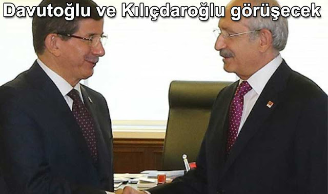 Ahmet Davutoglu ve Kemal Kılicdaroglu koalisyonu gorusecek