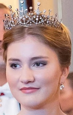 diamond festoon tiara belgium brabant princess elisabeth