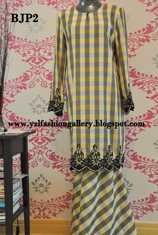 YZL FASHION GALLERY: BAJU KURUNG MODEN COTTON PETAK-PETAK