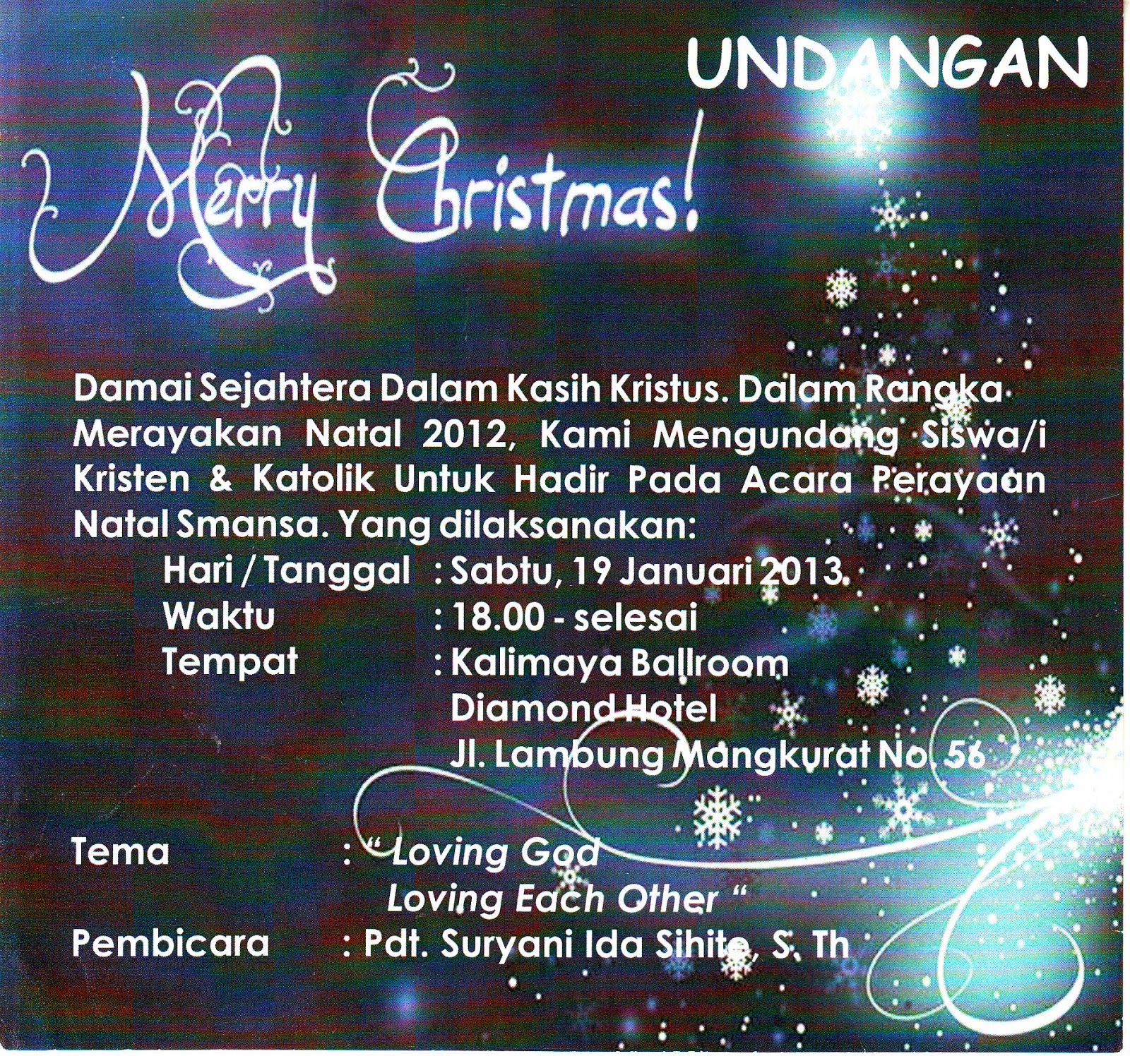 undangan natal - wood scribd indo