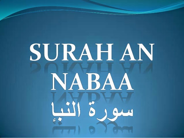 arti surah An Naba'