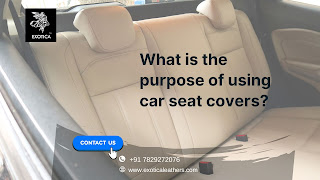 Genuine leather car seat covers