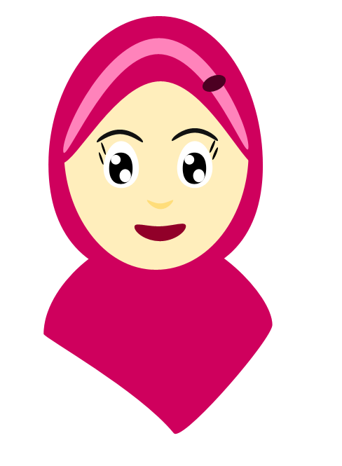 PRA SEKOLAH S K LONG JAAFAR: Doodle muslimah