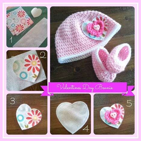 valentines day beanie tute