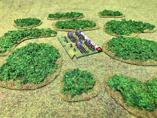 6mm figures with the 3mm woodland bases