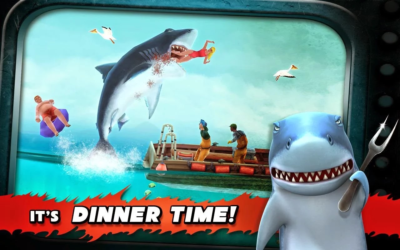 Hungry Shark Evolution Mod APK V3.0.8 Unlimited Coin + Gems