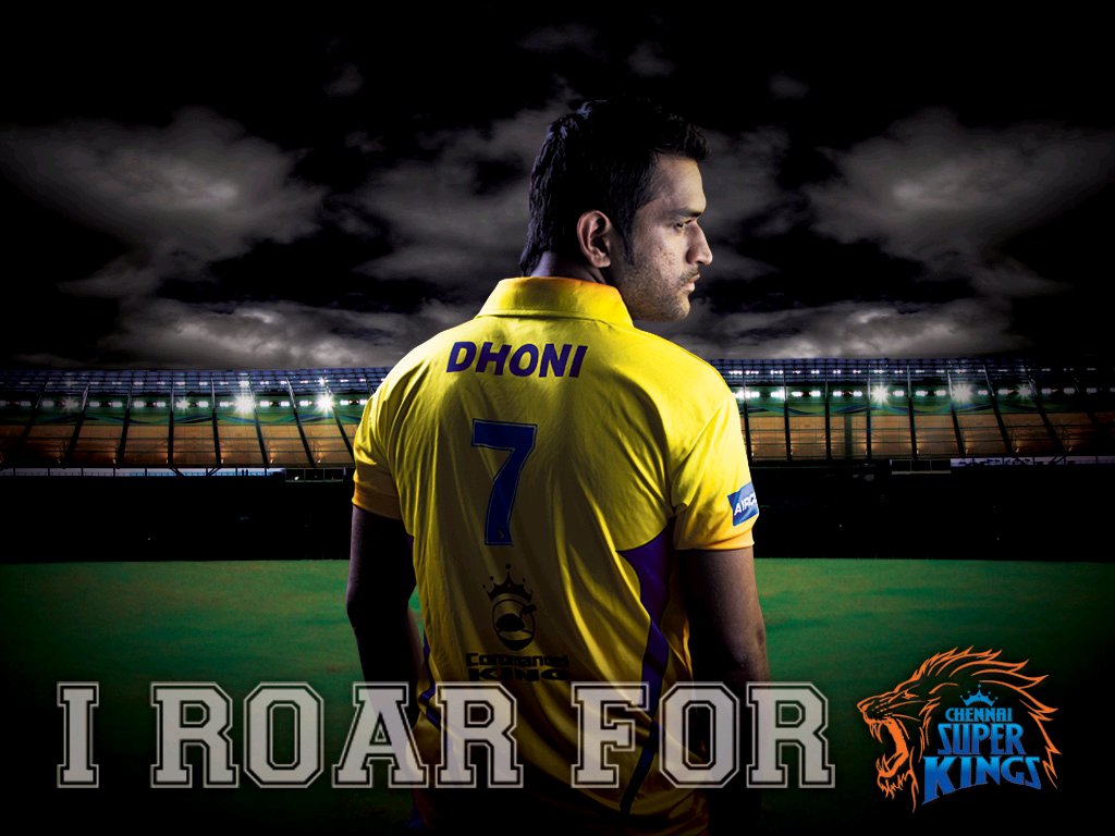 Mahendra Singh Dhoni IPL 2011 Wallpapers - MS Dhoni DLF IPL4 2011 ...