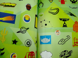 pixar sticker book