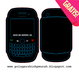 Free Download/unduh Pola Cutting Blackberry Gemini