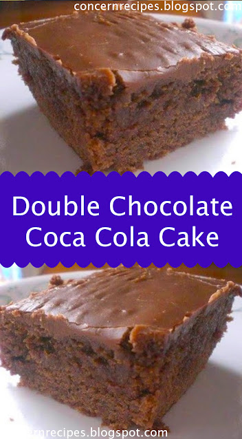 Easy Double Chocolate Coca Cola Cake Recipe