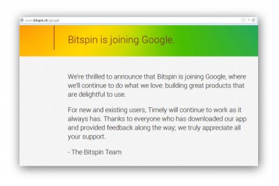 Google Akuisisi Bitspin