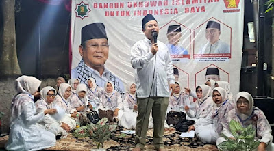 Gemira Kota Tangerang Deklarasi Dukung Prabowo Subianto di Pemilu
