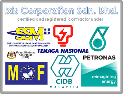 Lesen Dan Sijil Pengiktirafan - Ixis Corporation. Sdn. Bhd.