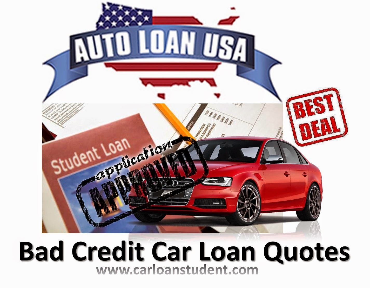 Bad credit car loan approval 