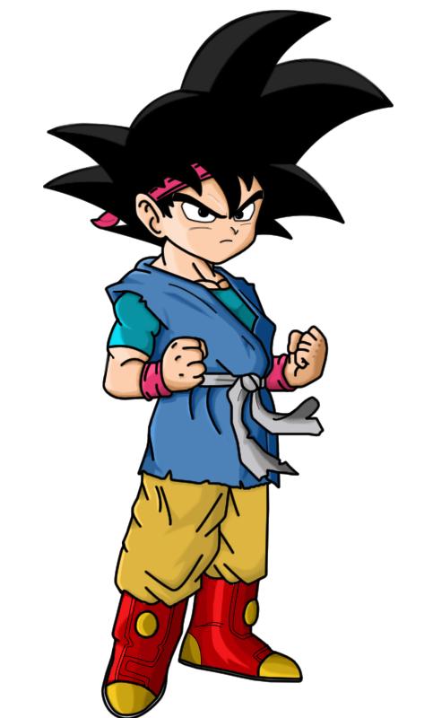 Anime Manga Goku Jr