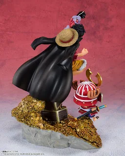 One Piece – Figuarts ZERO -WT100 Anniversary Eichiro Oda Original Illustration 100 Views of Pirates- Luffy, Zoro y