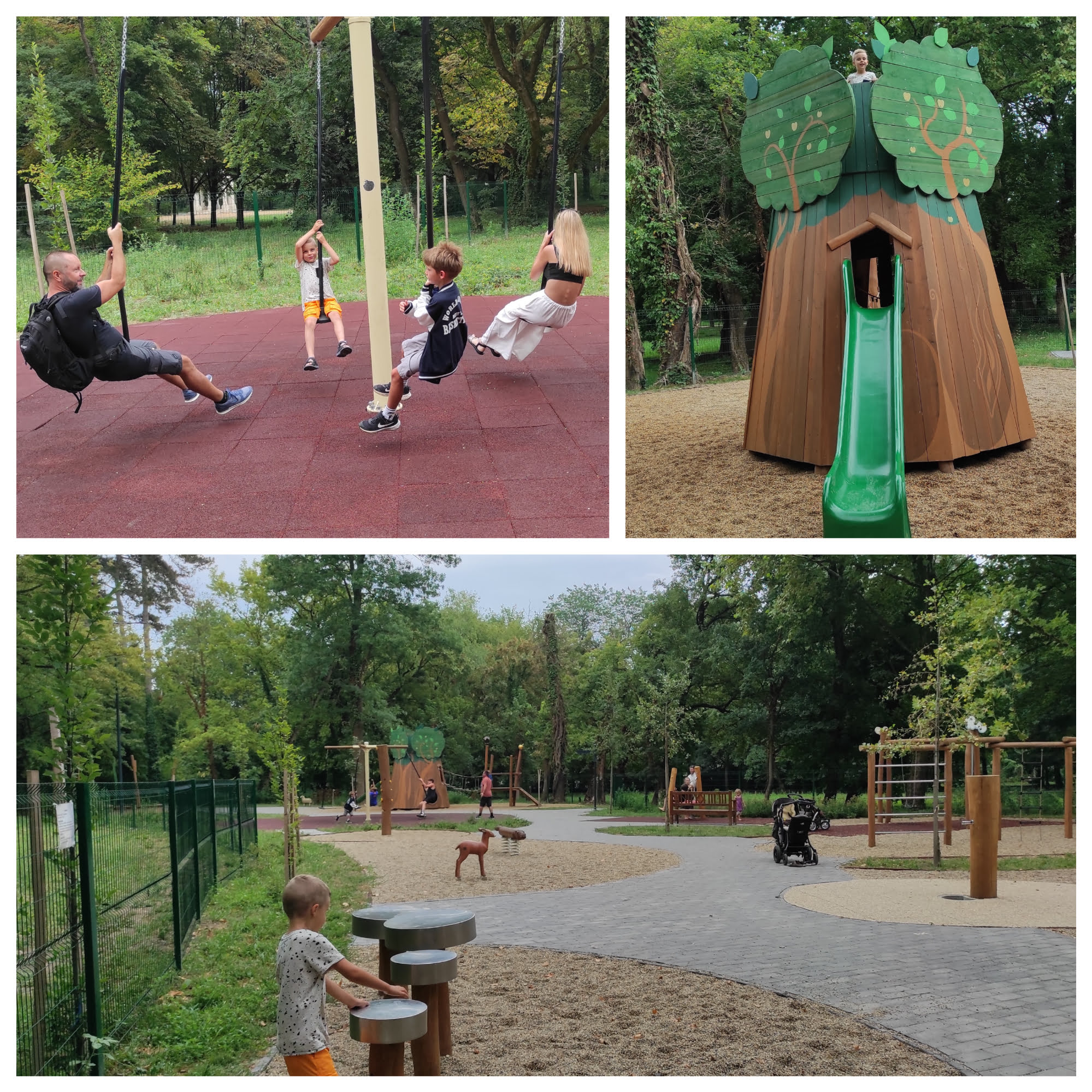 park Helikon plac zabaw
