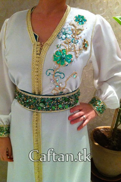 Caftan orientale perlé 2013 - 2014