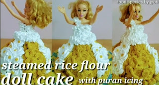 Rice flour cake-Rice cake-Steamed cake recipe-Rice flour doll cake