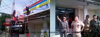 Diyakini Tidak Memiliki Izin Satpol PP Kab. Sumedang, Hentikan Aktivitas Indomaret