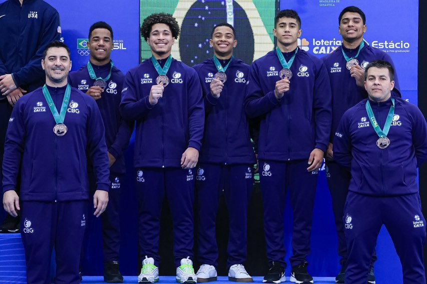Brazilian Artistic Gymnastics Team Wins Bronze in Pan American Youth Category