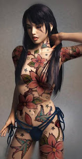 girl sexy body tattoo