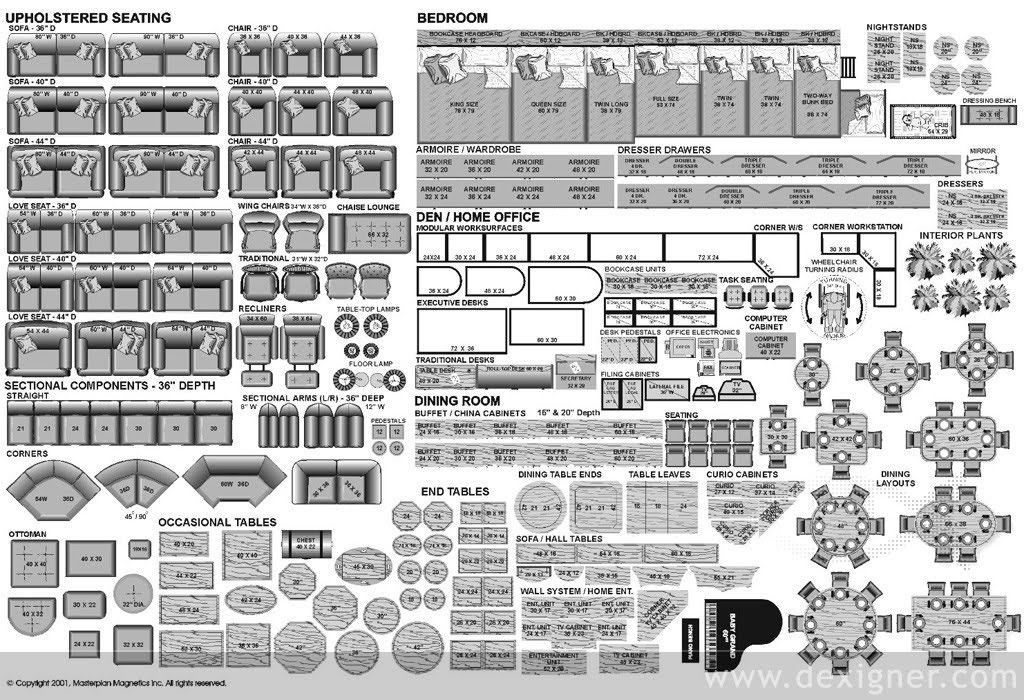 Interior Design Floor Plan Symbols