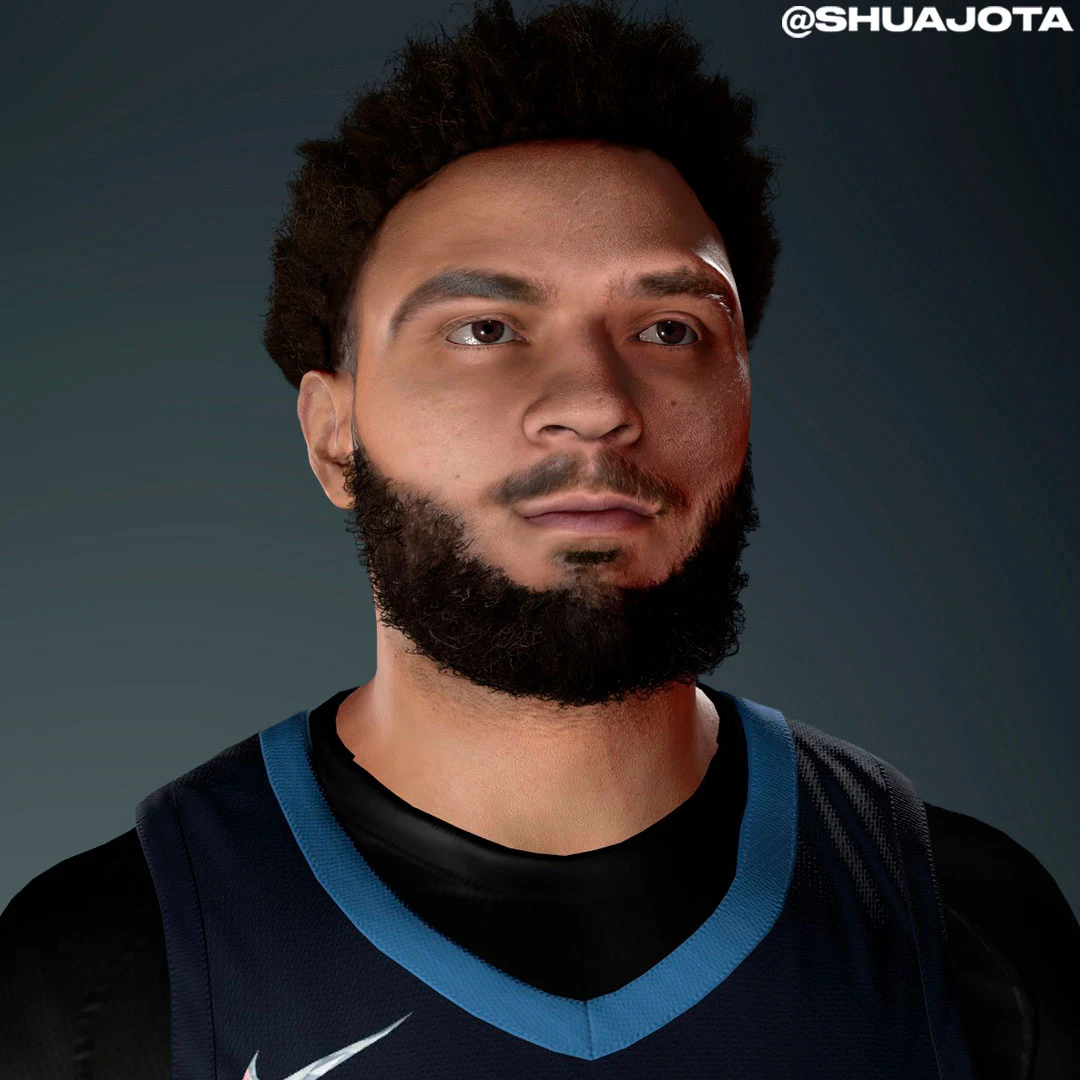 NBA 2K22 David Roddy Cyberface