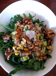 The Quinoa Arugula Salad at Rice Manhattan Beach