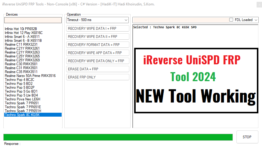 iReverse UniSPD FRP Tool