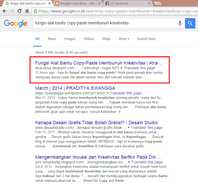 seo pada artikel website atau blog