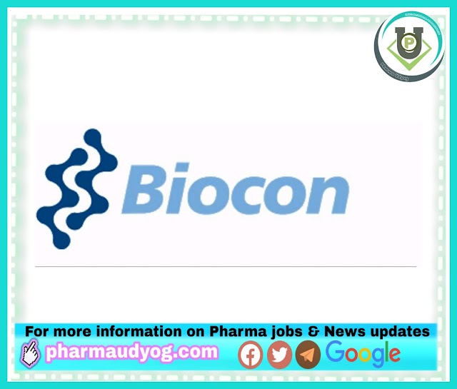 Biocon | Hiring for QA department at Bangalore | Send CV