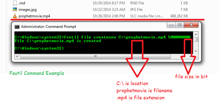 fake-file-creator-fsutil-command