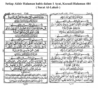 alquran format 18 baris,alquran 18 baris,sfq,alquran,ciri-ciri alquran 18 baris,keilmuan alquran,aljuz,karakter juz